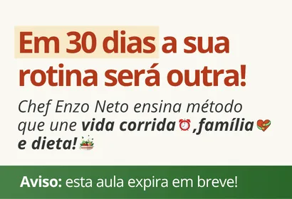 Chef Enzo Neto — assista ao vídeo